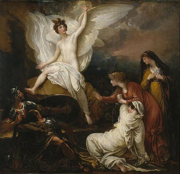 Benjamin West The Women at the Sepulchre Norge oil painting art
